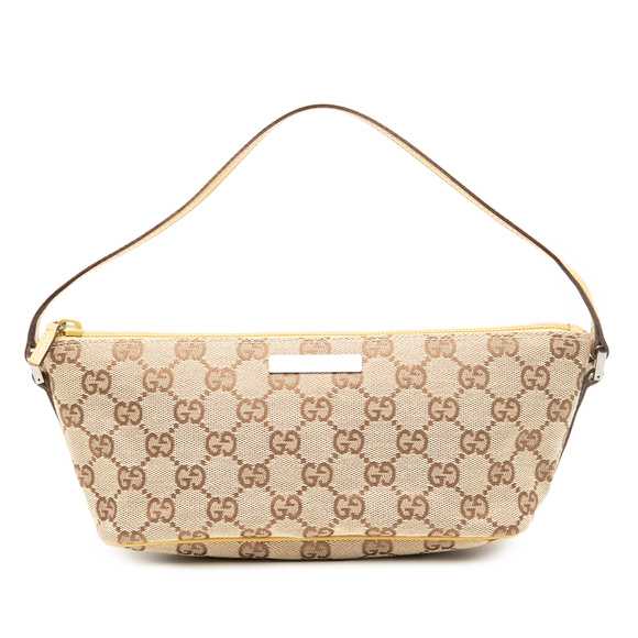 Pre-Loved Gucci GG Canvas Boat - Picture 1 of 7